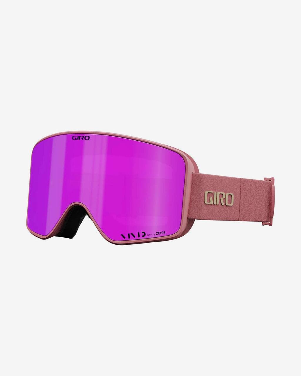 Masque Giro Method rose foncé avec lentille VIVID Pink