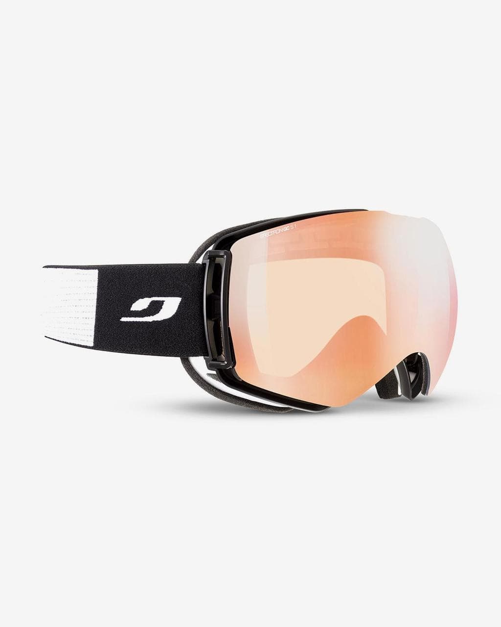 Masque Julbo Lightyear noir avec lentille miroir Spectron 1 Glare Control rose
