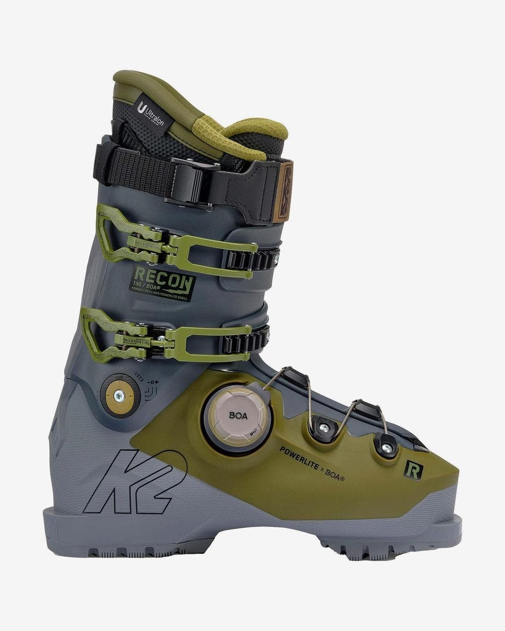 Bottes K2 Recon 130 BOA 2025 gris vert - 28.5